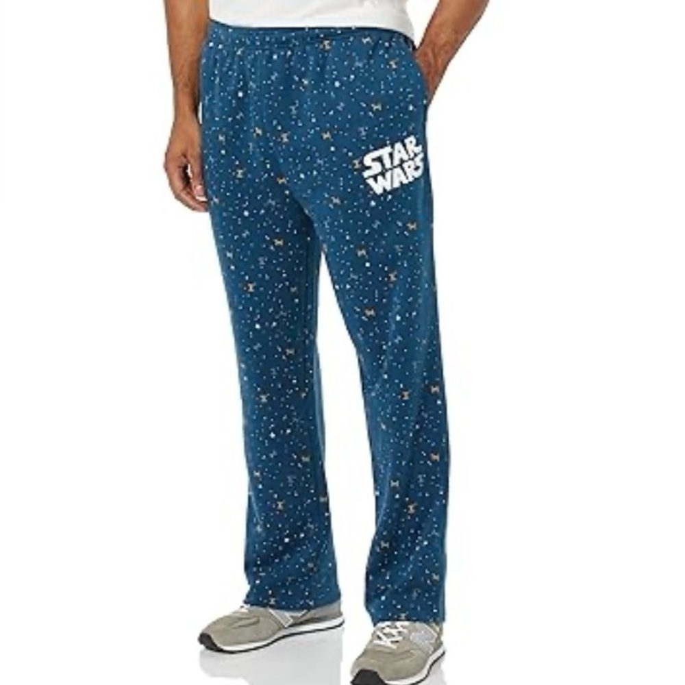 Men’s Star Wars soft lounge fleece elastic drawstring waist sweat pants NWT 5X
